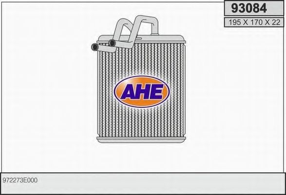 KIA 972273 Heat Exchanger, interior heating